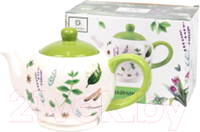 Заварочный чайник Белбогемия Herbal Green L2520930 / 101131
