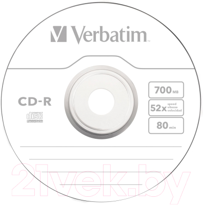 Диск CD-R Verbatim 700мб Extra Protection / 43787_1