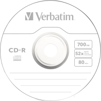 Диск CD-R Verbatim 700мб Extra Protection Slim / 43347 - 