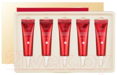 Набор косметики для лица Deoproce Super Berry Stem Cell Eye & Neck Cream 5 Set