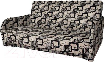 Комплект мягкой мебели Асмана Дачник-1 (рогожка кубики коричневые)