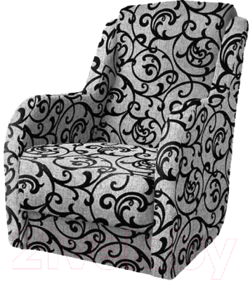 Комплект мягкой мебели Асмана Дачник-1 (рогожка завиток черный)