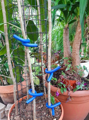 Набор для подвязки растений Чудесный Сад BST-021.B (синий, 4шт)