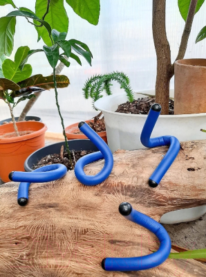 Набор для подвязки растений Чудесный Сад BST-021.B (синий, 4шт)