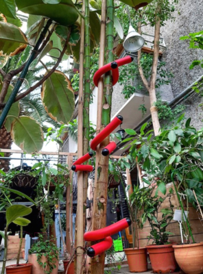 Набор для подвязки растений Чудесный Сад BST-021.R (красный, 4шт)