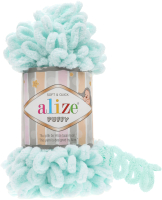 Пряжа для вязания Alize Puffy 100% микрополиэстер / 15 (9м, айсберг) - 