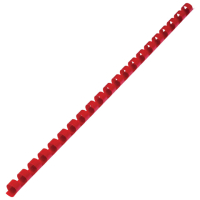 Пружины для переплета Brauberg 10мм / 530910 (100шт, красный) - 