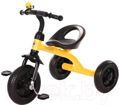 Трехколесный велосипед Lorelli First / 10050590010 (Yellow/Black)