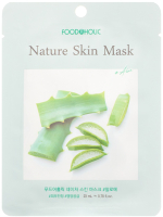 

Маска для лица тканевая FoodaHolic, Nature Skin с алое