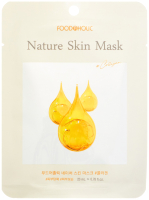 

Маска для лица тканевая FoodaHolic, Nature Skin с коллагеном