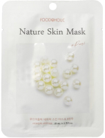 

Маска для лица тканевая FoodaHolic, Nature Skin с жемчугом