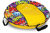 Тюбинг-ватрушка Тяни-Толкай 830мм Graffiti Comfort (оксфорд, Норм) - 