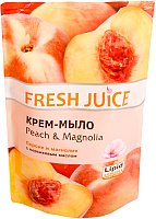 

Мыло жидкое Fresh Juice, Персик и магнолия без дозатора