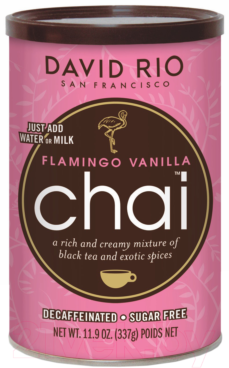 Чай листовой David Rio Flamingo Vanilla Sugar-Free (337г)