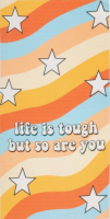 

Полотенце Этель, Life Is Tough 70x140 / 7696173
