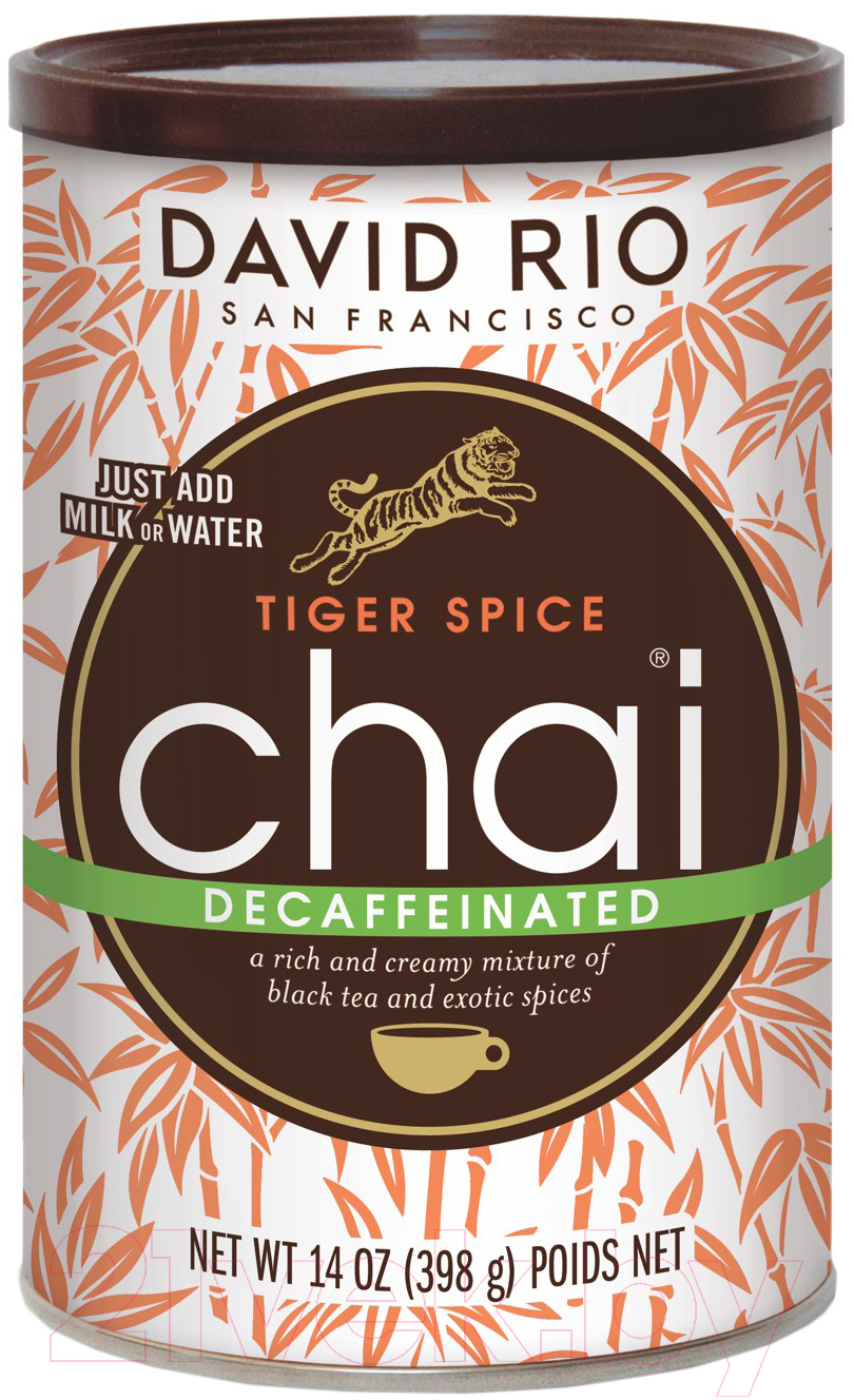 Чай растворимый David Rio Tiger Spice Chai Decaf (398г)