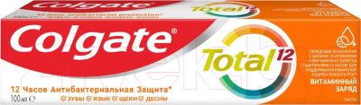 Зубная паста Colgate Total 12 Витаминный Заряд (100мл)