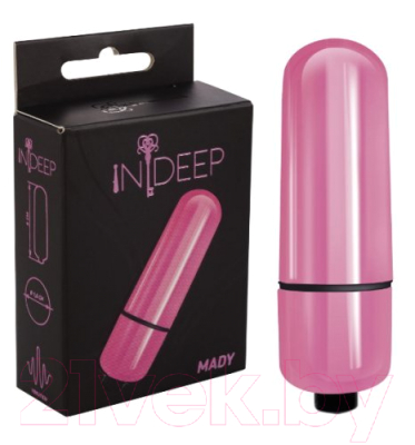 Вибромассажер Indeep Mady / 7703-01indeep (розовый)