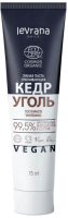 

Зубная паста, Ecocert Cosmos Organic Кедр и уголь Отбеливающая