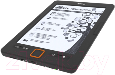 Электронная книга Ritmix RBK-678FL (черный)