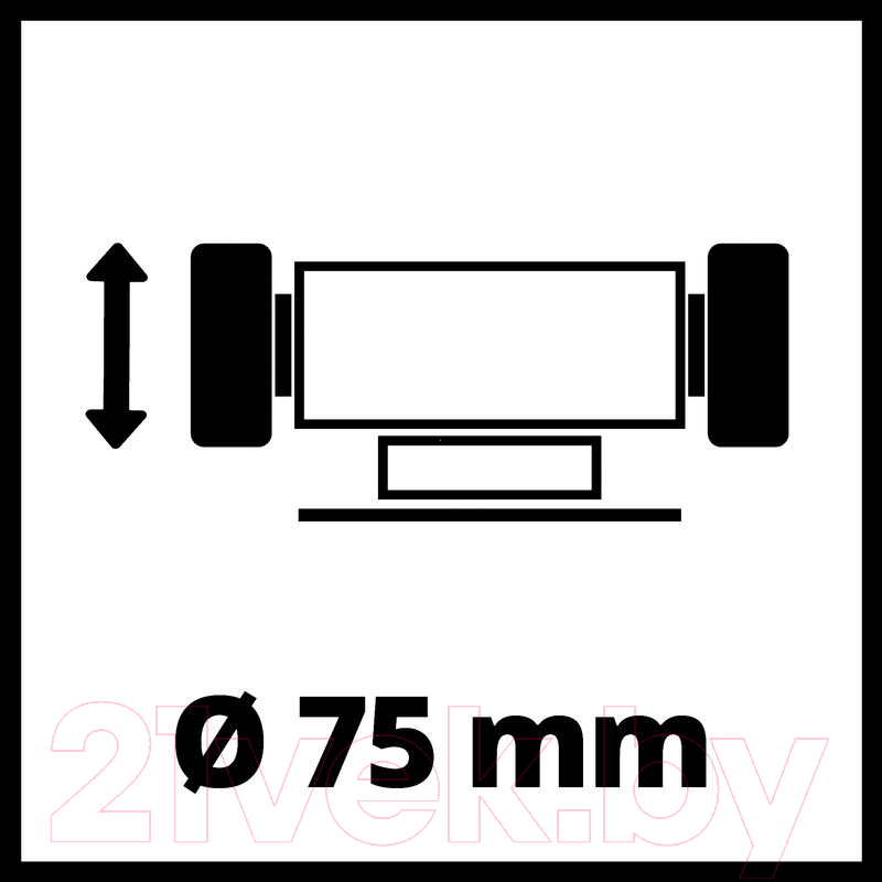 Точильный станок Einhell TC-XG 75 Kit (4412559)