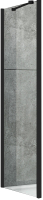 

Душевая стенка Abber, Schwarzer Diamant AG100BS