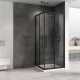 Миниатюра изображения товара Душевой уголок Abber Schwarzer Diamant AG02090BH