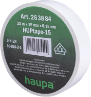 Изолента Haupa 263884 (белый) - 