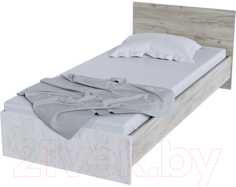 Односпальная кровать Стендмебель Басса КР-554