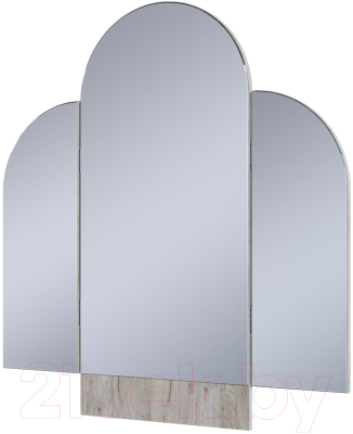Зеркало Стендмебель Басса ЗР-552 трельяжное (дуб крафт серый)