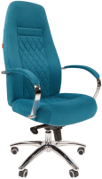 Кресло офисное Chairman Home 950 (Т-75 бирюзовый) - 