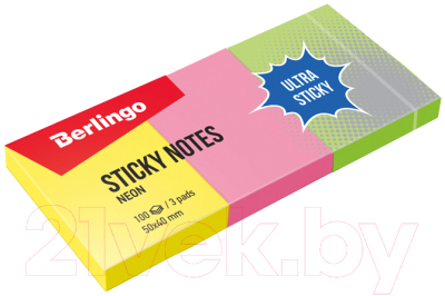 Блок для записей Berlingo Ultra Sticky / LSn_39003