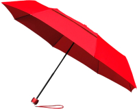 Зонт складной Impliva LGF-99-8026 (красный) - 