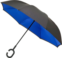 

Зонт-трость Impliva, RU-6-PMS Black 6C/PMS7687C