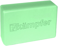 Блок для йоги Kampfer Youga Block (зеленый) - 