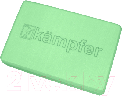 Блок для йоги Kampfer Youga Block (зеленый)