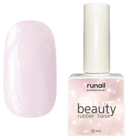 

База для гель-лака RuNail, Beauty Tint Shimmer Каучуковая цветная №6839