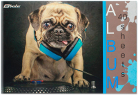 

Альбом для рисования BALU, Собака. Pug and music / BL-4081