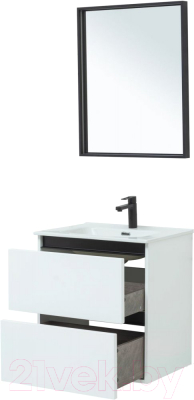Комплект мебели для ванной Aquanet Ариетта 60 / 271967