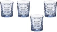 Набор стаканов Luminarc Даллас O0131 (4шт, голубой) - 