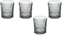Набор стаканов Luminarc Даллас O0132 (4шт, гранит) - 