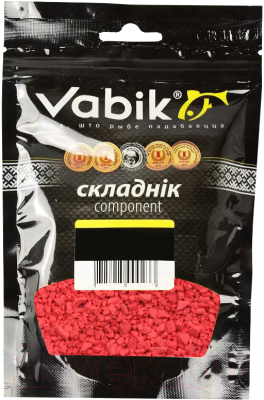 Добавка рыболовная Vabik Big Pack Печиво красное / 6475 (750г)