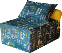 

Бескаркасный диван DreamBag, PuzzleBag L Ice Cream / 4819700