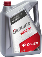 Моторное масло Cepsa Genuine 5W30 DX1 / 513773090 (5л) - 