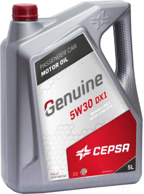 Моторное масло Cepsa Genuine 5W30 DX1 / 513773090 (5л)