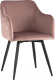 Стул Stool Group Ника / MC66-5F KD HLR-44 (велюр пыльно-розовый) - 