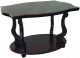 Журнальный столик Мебелик Берже 3 (темно-коричневый) - 