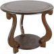 Журнальный столик Мебелик Грация М (темно-коричневый) - 