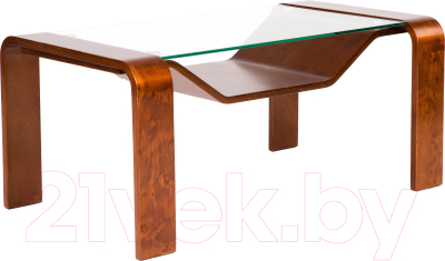 Журнальный столик Мебелик Гурон 1 (вишня)