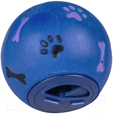 Игрушка для собак Duvo Plus Мяч для лакомств / 13358 (синий)